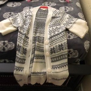 Short sleeve cardigan